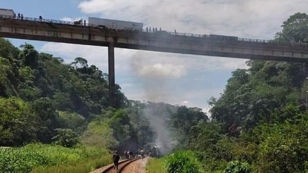 ব্রাজিলে সেতু থেকে বাস পড়ে ১৭ জন নিহত
