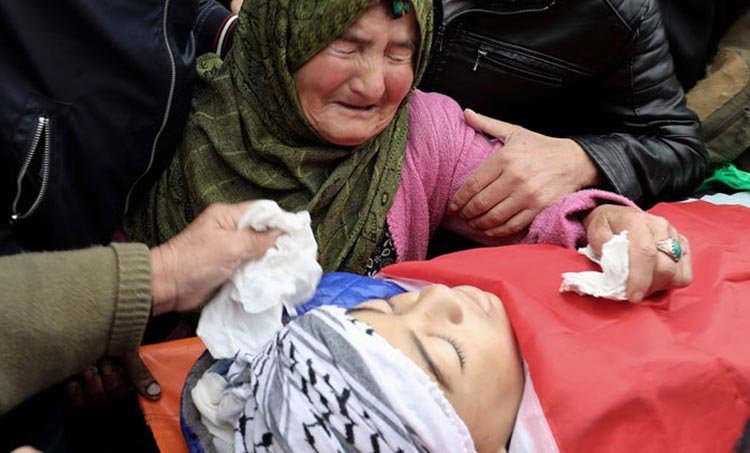 ইসরায়েলি সেনাদের গুলিতে ফিলিস্তিনি কিশোর নিহত