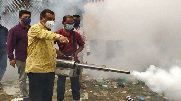চলছে সিসিকের মশক নিধন ও পরিচ্ছন্নতা অভিযান