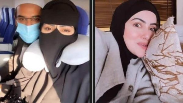 কাশ্মীরে মধুচন্দ্রিমায় সানা খান