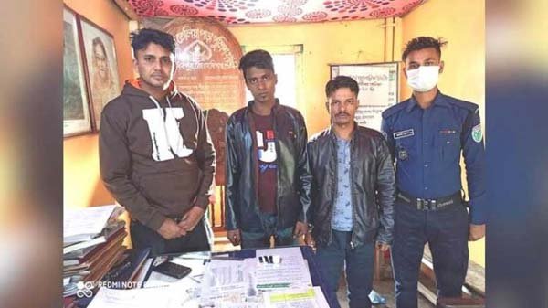 মাধবপুরে ইয়াবাসহ ২ মাদক কারবারি গ্রেপ্তার