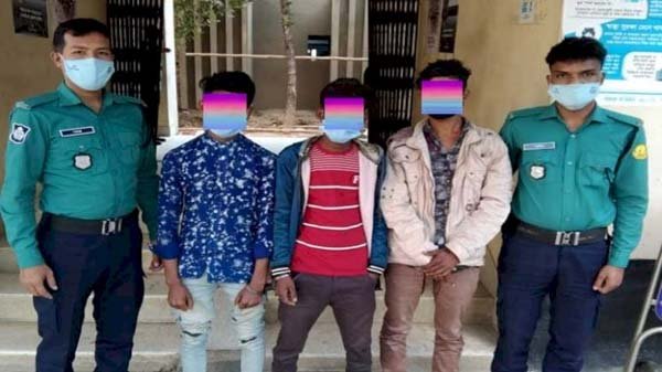 দক্ষিণ সুরমায় ৩ মাদক ব্যবসায়ী গ্