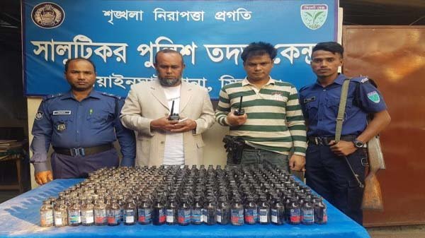 সালুটিকরে ৩২০ ফেনসিডিল উদ্ধার