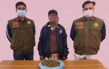 দক্ষিণ সুরমা থেকে ৫’শ গ্রাম গাঁজাসহ মাদক ব্যবসায়ী আটক