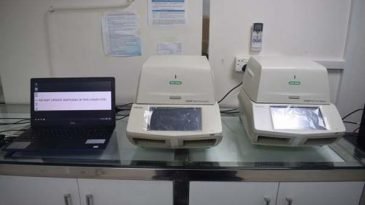 শাবির করোনা ল্যাবে যুক্ত হলো নতুন পিসিআর মেশিন