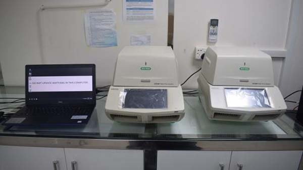 শাবির করোনা ল্যাবে যুক্ত হলো নতুন পিসিআর মেশিন