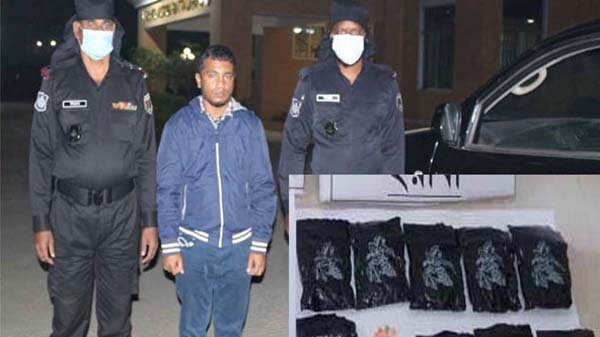 জিন্দাবাজারে বিপুল পরিমাণ ইয়াবার চালানসহ মাদক কারবারি আটক