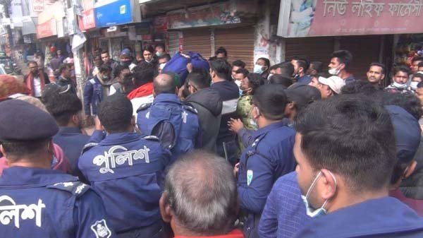 পলিটেকনিক শিক্ষার্থীদের আন্দোলনে যুবলীগ ও ছাত্রলীগের বাঁধা