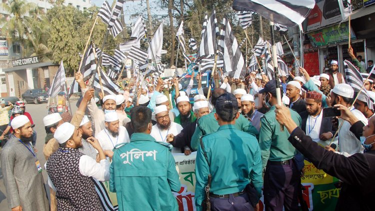 পুলিশী বাঁধার উপেক্ষা করে সিলেটে ছাত্র জমিয়তের প্রতিষ্ঠাবার্ষিকী পালন