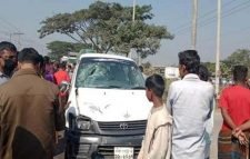 শায়েস্তাগঞ্জে মাইক্রোবাসচাপায় নিহত মোটরসাইকেলচালক
