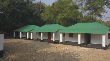 কুলাউড়ায় গৃহহীনদের ১১০টি ঘরের কাজ সম্পন্ন