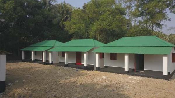 কুলাউড়ায় গৃহহীনদের ১১০টি ঘরের কাজ সম্পন্ন