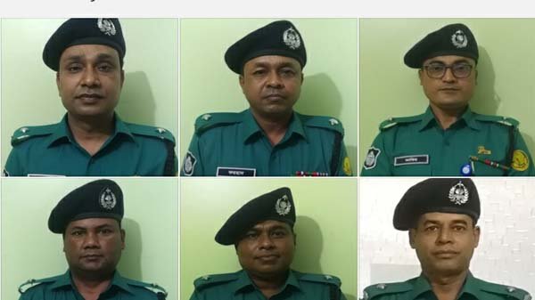 নতুন ওসি পেল এসএমপির ছয় থানা