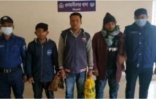 ওসমানীনগরে চুরি হওয়া মালামালসহ আটক ৩