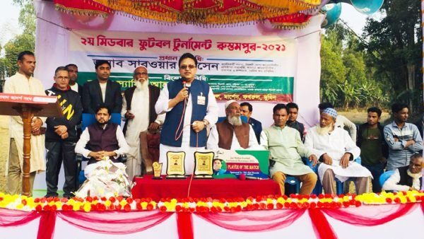 বর্তমান সরকার খেলাধুলার প্রসারে আন্তরিক   – সরওয়ার হোসেন