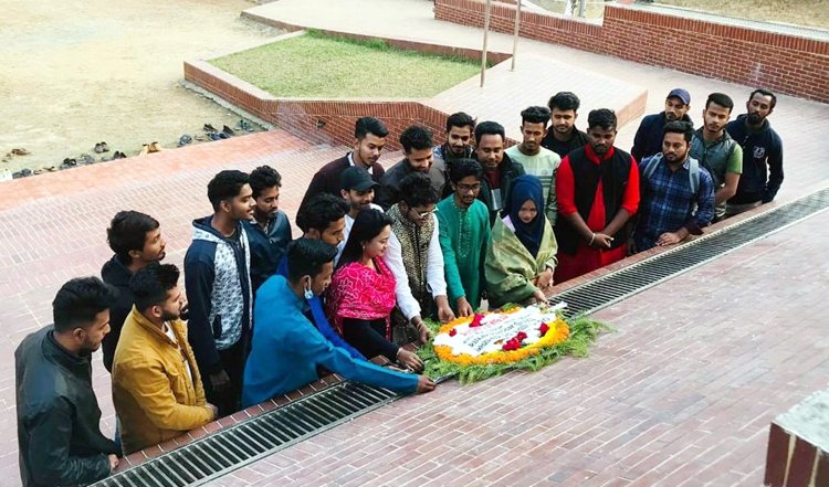 সেভ দ্যা ন্যাচার অব বাংলাদেশ সিলেট মহানগর নবগঠিত কমিটির শ্রদ্ধাঞ্জলি নিবেদন