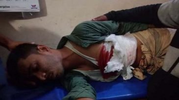 তাহিরপুরে তরুণকে কোপালো দুর্বৃত্তরা