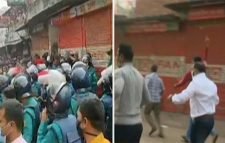 পল্লবীতে উচ্ছেদ অভিযানে ধাওয়া-পাল্টা ধাওয়া