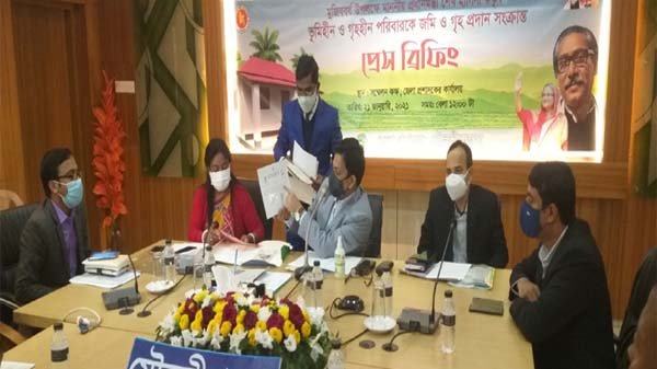 মুজিববর্ষে মৌলভীবাজারে ঘর পাচ্ছে ৫৪২টি পরিবার