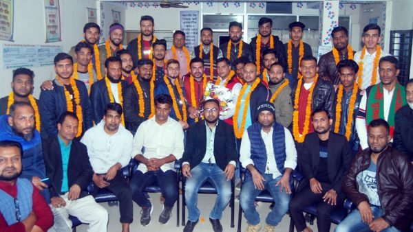 উপজেলা কলেজ ও ওয়ার্ড ছাত্রদলের উদ্যোগে  নবগঠিত জেলা ও মহানগর ছাত্রদলের শুভেচ্ছা মতবিনিয়