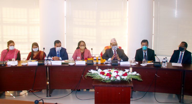 নেপালের রাষ্ট্রদূতের সাথে পার্কভিউ মেডিকেল কলেজের মতবিনিময়