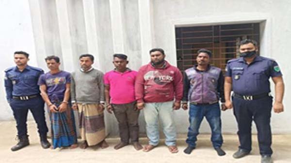 বিয়ানীবাজারে পুলিশের বিশেষ অভিযানে গ্রেপ্তার ৫