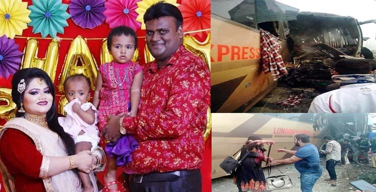 স্ত্রী, দুই কন্যা সন্তানকে রেখে পরপারে চলে গেলেনে ডা.এমরান রুবেল