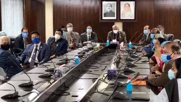 রাগীব-রাবেয়ায় পরির্দশনে বিএসএমএমইউ’র ভাইস চ্যান্সেলরসহ প্রতিনিধি দল