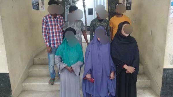 সিলেটে ফের পুলিশের অভিযানে ৭ নারী-পুরুষ গ্রেফতার