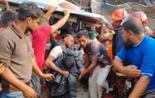 বাস-ট্রাক সংঘর্ষে ১০ জনের প্রাণহানি