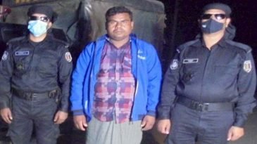 কুলাউড়া থেকে ২৮১ বোতল বিদেশী মদসহ আটক ১