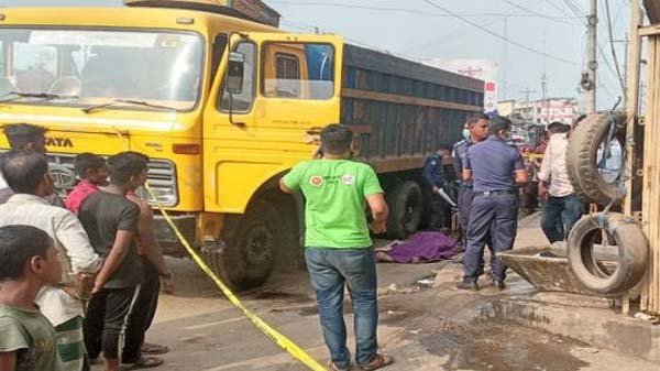 ওসমানীনগরে ট্রাকের ভেতরে মিলল চালকের লাশ