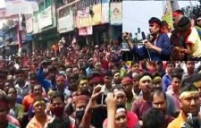 উত্তাল কমলগঞ্জ: অটোরিকশা চালকের হত্যাকারীদের গ্রেফতারের দাবি