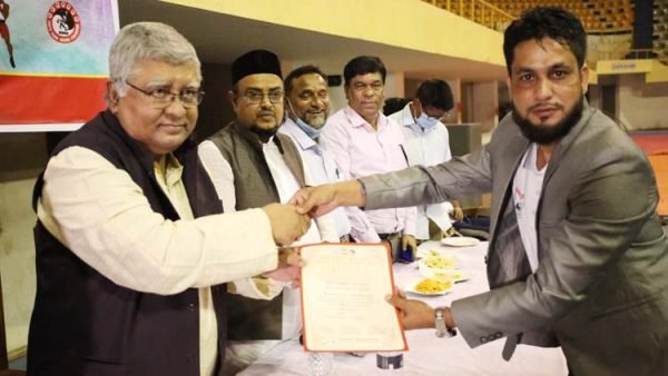 ৪র্থ জাতীয় উশু ডুয়ান ব্ল্যাক বেল্ট ডিগ্রি অর্জন সিলেটের আনোয়ার হোসেনের