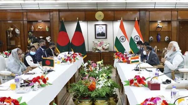 হাসিনা–মোদি বৈঠকে পাঁচ সমঝোতা স্মারক সই