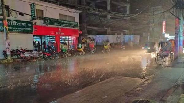 সিলেটে বছরের প্রথম বৃষ্টি