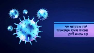 দেশে করোনার এক বছর