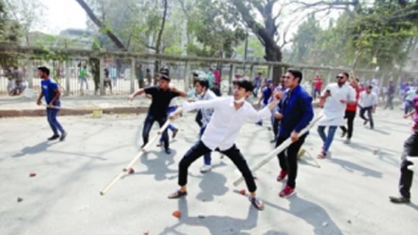 ছাত্রদলের সমাবেশ সংঘর্ষের ঘটনায় মামলা