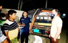 আজমিরীগঞ্জে ৬২ বস্তা চালসহ যুবক আটক