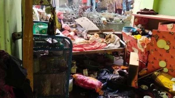 নারায়ণগঞ্জে গ্যাস বিস্ফোরণে শিশুসহ দগ্ধ ১১