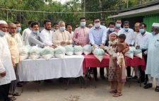 ঐতিহাসিক মুজিবনগর দিবস উপলক্ষে আওয়ামী মৎস্যজীবীলীগ সিলেট জেলার খাদ্য সামগ্রী বিতরণ