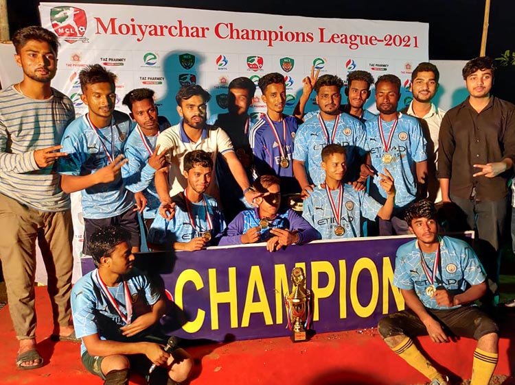 মইয়ারচরের চ্যাম্পিয়নস লীগের ফাইনাল খেলা ও পুরস্কার বিতরণ