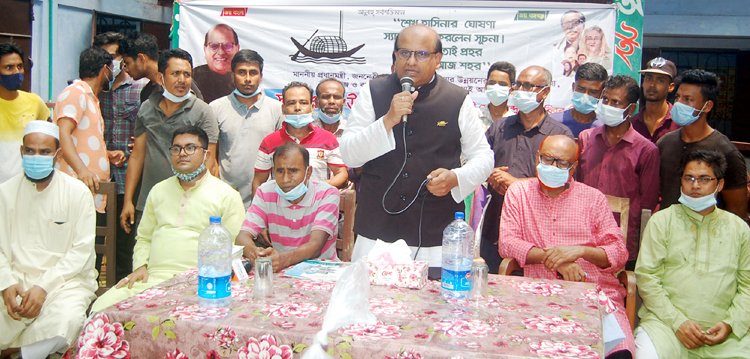 প্রধানমন্ত্রী মানুষের ভাগ্য উন্নয়নে কাজ করছেন, আমিও তার অংশীদার হতে চাই : স্যার এনাম উল ইসলাম