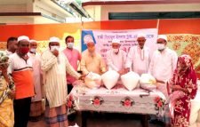 সিরাজুল ইসলাম ট্রাস্টের উদ্যোগে দক্ষিণ সুরমায় খাদ্যসামগ্রী বিতরণ