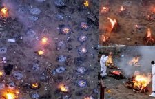 ভারত এখন মৃত্যুপুরী শহর, জায়গা নেই শশ্মানে দেয়া হচ্ছে গণচিতা