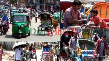 সিলেট নগরীর অলিগলিতে খুলছে দোকানপাট