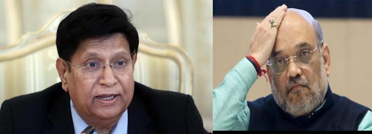 অমিত শাহ সঠিক জবাব দিলেন পররাষ্ট্রমন্ত্রী ড.একে মোমেন