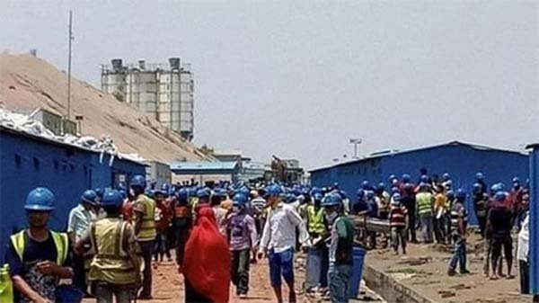 বাঁশখালী বিদ্যুৎকেন্দ্রে সংঘর্ষের ঘটনায় ২ মামলা, আসামি ৩৫০০