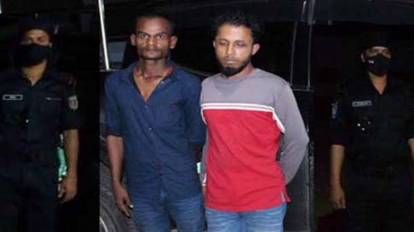 সিলেটে ছিনতাকারী মিটু ও রুবেল গ্রেফতার