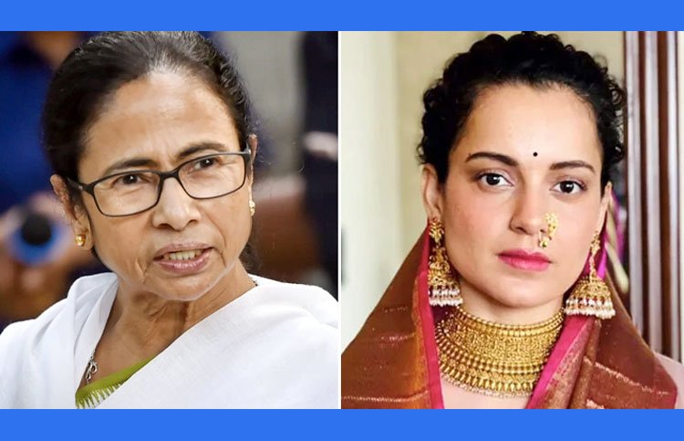 মমতাকে নিয়ে পোস্ট : কঙ্গনার টুইটার অ্যাকাউন্ট সাসপেন্ড